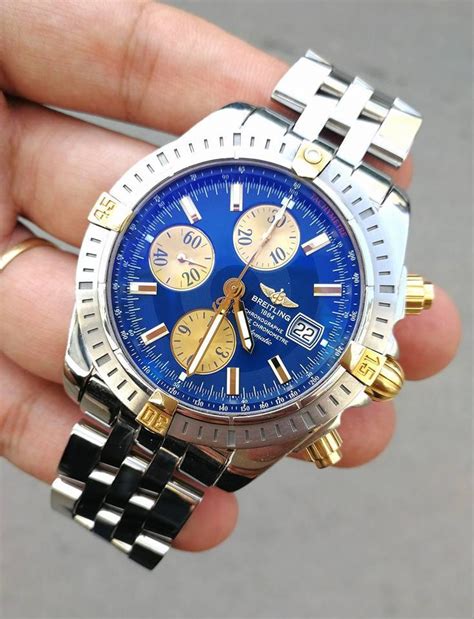 breitling chronomat bicolor